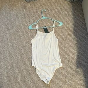 Medium white tank top bodysuit - Target